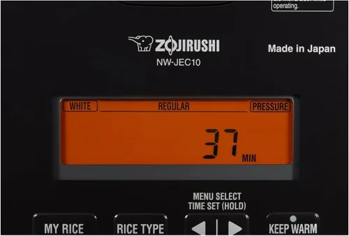 Vista 5 de Zojirushi NW-JEC10BA - Arrocera y calentador de calor por inducción de presión (IH), 5.5 tazas, fabricado en Japón