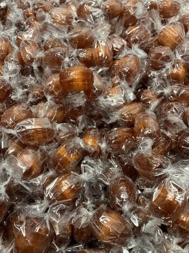 Vista 3 de SweetGlob Barriles de cerveza de raíz de caramelo, 1 libra, 60 piezas