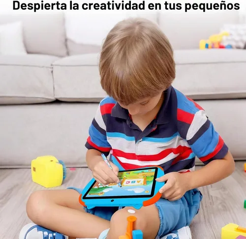 Vista 7 de Tableta para niños de 10 pulgadas, Tabletas Android 14, CPU Octa-core, 10GB+64GB+1TB Expandible, Tabletas para niños con Espacio para niños, Control