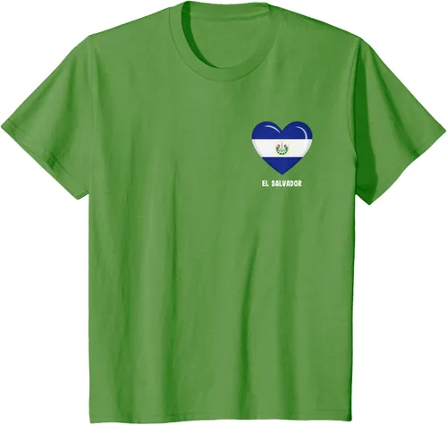 Vista 52 de Camiseta Bandera de El Salvador Camiseta salvadoreña, Negro