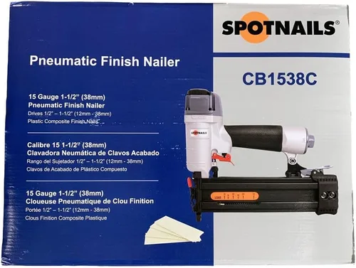 Vista 2 de Spotnails Clavadora de acabado compuesto de calibre 15 CB1538C, 1/2" a 1-1/2