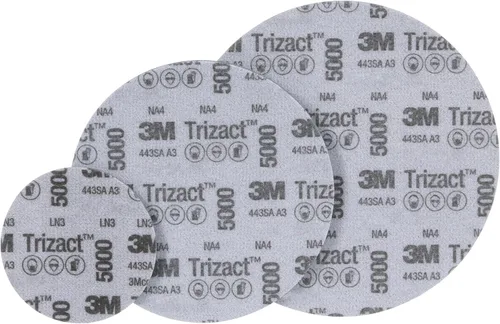 Vista 12 de 3M (30662) Hookit Trizact 6" 5000 disco de espuma tipo Grit