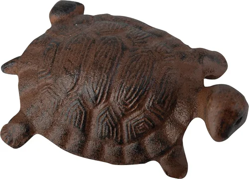 Vista 4 de Esschert Design Tortuga decorativa de hierro fundido, grande