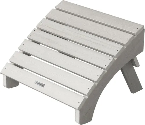 Vista 9 de highwood AD-OTL1-WAE Adirondack - Otomana plegable Whitewash Encalar