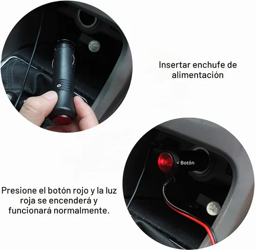 Vista 5 de NRC&XRC-12V Señal iluminada magnética impermeable para techo de taxi, luz LED de coche, base sellada con cable de alimentación de 3m