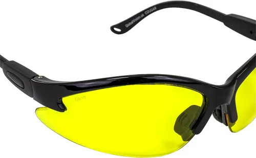 Vista 9 de Gafas de sol de seguridad con lentes amarillas, ideales para deportes de tiro