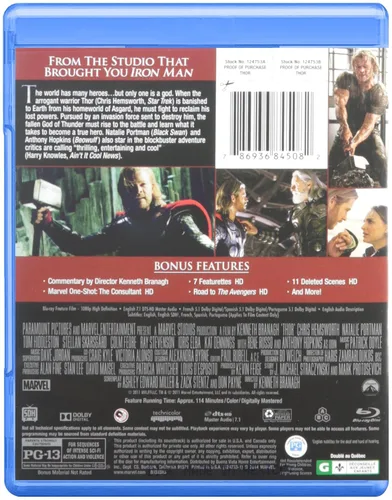 Vista 2 de Thor Blu-ray