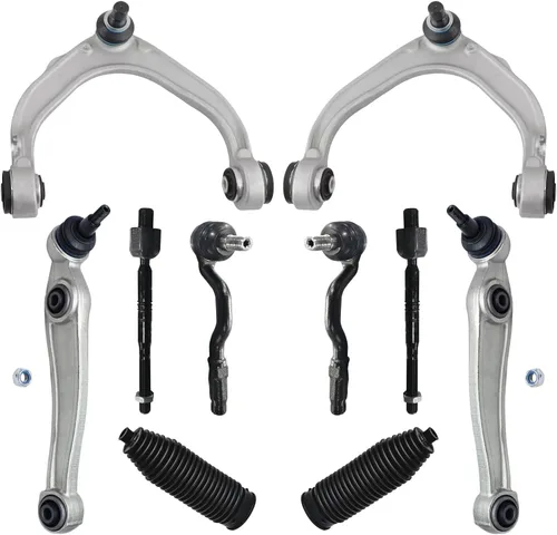 Vista 532 de Detroit Axle - Kit de suspensión frontal de 10 piezas para Dodge Avenger 2008-2014, Chrysler Sebring 2007-2010, 2 brazos de control inferiores, 2