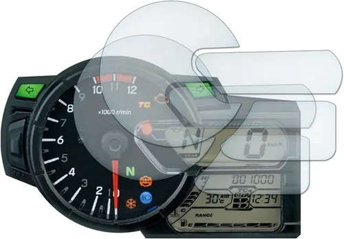 Vista 4 de Speedometer Scratch Film for SU&ZUKI V-STROM650 V-Strom 650 DL1000 V-STROM1000 Motorcycle Instrument Cluster Scratch Protection Film Screen Protector