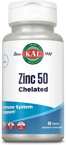 Vista 19 de KAL Zinc liposomal de 30 mg, suplemento para función celular y apoyo inmunológico, suplementos de zinc de absorción mejorada, vegano, sin gluten