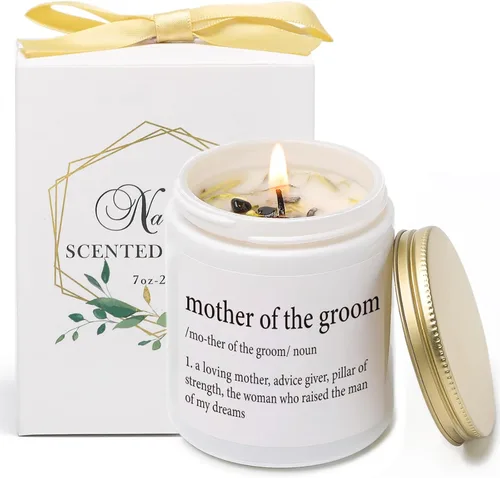 Vista 3 de Vela de definición de madre de la novia/novio, regalo de boda para madre de la novia/novio, vela de madre de la novia/novio, regalo para suegra
