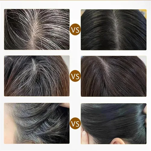 Vista 3 de Cepillo de tinte para el cabello, peine de tinte para el cabello, impermeable y resistente al sudor, palillos de retoque de color de cabello 2 en 1
