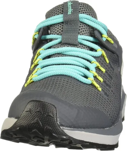 Vista 2 de Columbia Trailstorm - Zapatos de senderismo impermeables para mujer, GrafitoDelfín