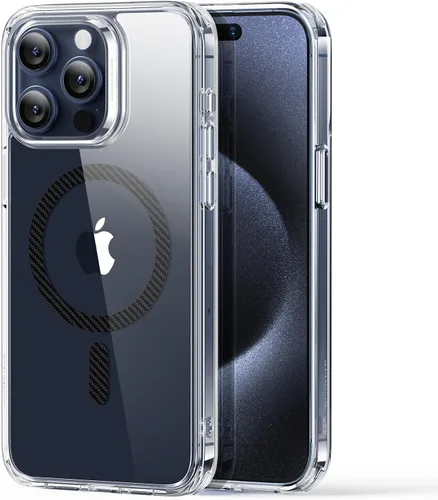 Vista 14 de ESR Funda para iPhone 14 Pro, compatible con MagSafe, protección de grado militar a prueba de golpes, resistente al amarillamiento, funda magnética