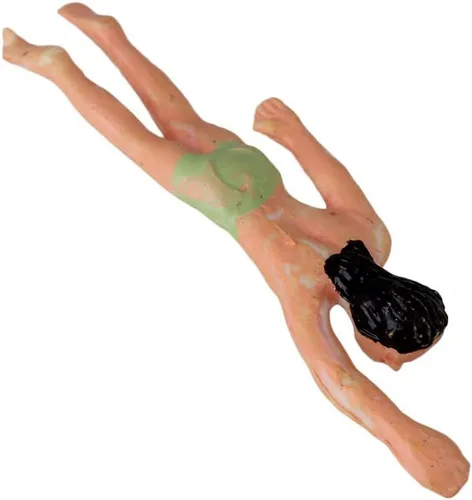 Vista 5 de 1:75 Multicolor ABS sin pintar en miniatura Beach People Figures Mini People Pack de 20