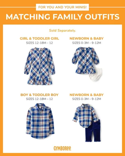 Vista 3 de Gymboree Camisas de manga larga con botones para niños y niños pequeños