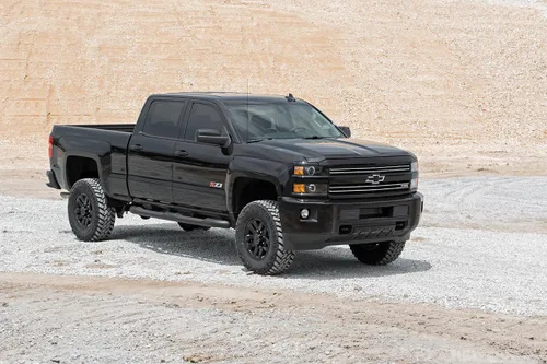 Vista 3 de Rough Country kit de elevación de 3.5 pulgadas para Chevy/GMC 2500/3500 2WD/4WD 2011-2019 - 95920