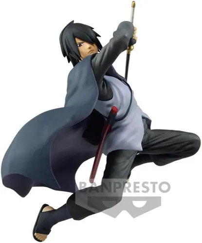 Vista 4 de Banpresto Boruto Naruto Next Generations Vibración Stars-Uchiha Sasuke