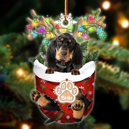 Vista 137 de NAZENTI Adorno Navideño de Bolsillo Personalizado de Affenpinscher en la Nieve, Adorno de Forma Acrílica de Perro, Adorno de Navidad 2023, Adorno