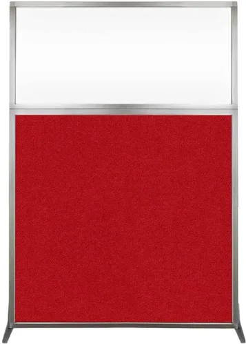 Vista 60 de Versare Hush Screen - Divisor de habitación portátil Divisor de pared de estación de trabajo Paneles silenciosos de privacidad independientes