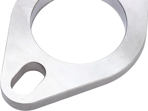 Vista 4 de Rwraps Junta de brida de escape de acero inoxidable de 2 pernos de 2 pulgadas y kit de conexión de brida de escape de 2 pernos de 2 pulgadas/51.8mm