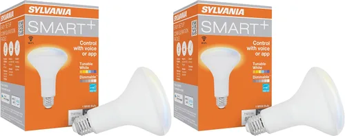 Vista 8 de Sylvania WiFi LED Smart ST19 RGBW - Bombilla de filamento de color y acabado ámbar, 7 W eficiente, para Alexa/Google Assistant, 2000 K, no requiere