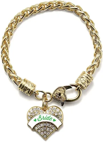 Vista 77 de Inspired Silver - Pulsera de plata con dije de corazón pavé con circonitas cúbicas