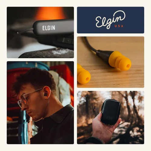 Vista 7 de Elgin Discord Gen 2 - Auriculares Bluetooth con enchufe Bluetooth, compatibles con OSHA, auriculares inalámbricos de seguridad con aislamiento