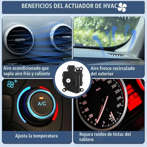 Vista 5 de Actuador de puerta de mezcla para Jeep Grand Cherokee y Dodge Durango 11-2013