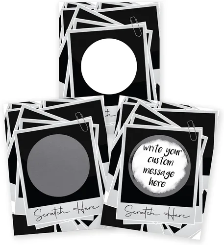 Vista 15 de My Scratch Offs 20 Boletos Dorados para el Día de San Patricio Haz tus propias Tarjetas de Rascar DIY con Adhesivos de Rascar para Boletos de Rifa