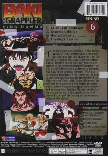 Vista 2 de Baki the Grappler, Vol. 6 - King Hanma
