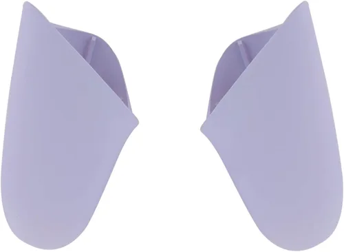 Vista 7 de eXtremeRate Light Violet Replacement Handle Grips for Nintendo Switch Pro Controller, DIY Custom Hand Grip Shell for Nintendo Switch Pro