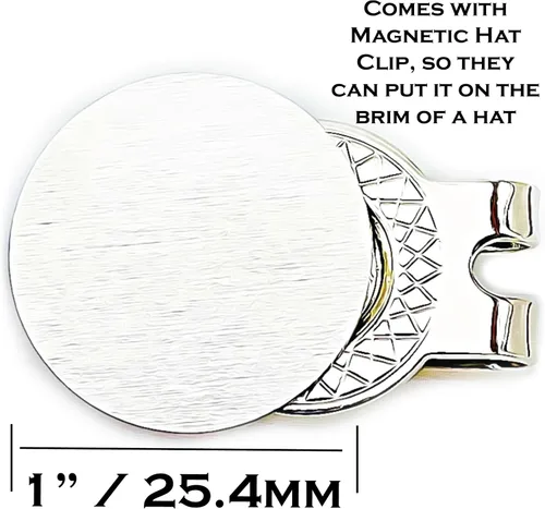 Vista 5 de SM Design Men Golf Ball Markers
