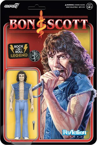Vista 18 de Super7 Dimebag Darrell Figuras de Reacción Ola 01 - Dimebag Darrell (Culprit) Figura de Acción