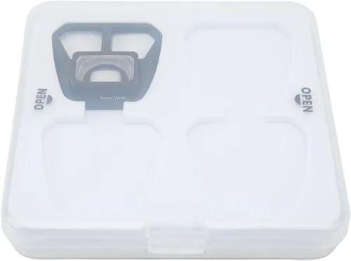 Vista 6 de Filtro de lente de cámara para 3 Pro Drone, Kit de filtro de lente de gran angular externo de vidrio óptico Accesorios de filtro de lente