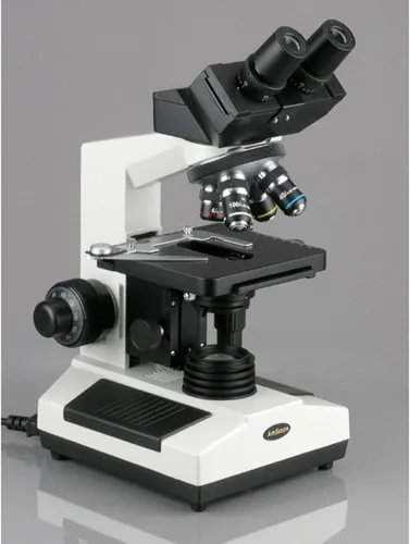 Vista 3 de AmScope Microscopio binocular compuesto B390B, aumento 40X-2000X