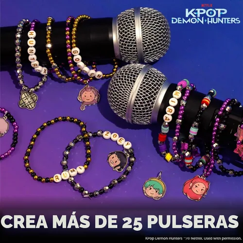 Vista 2 de Horizon Group USA Kit de fabricación de joyas, Kpop Demon Hunters