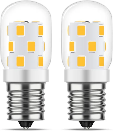 Vista 10 de TAIYALOO Bombilla LED E17 regulable para microondas, 40 W, incandescente, repuesto para electrodomésticos sobre estufa, refrigerador, campana Blanco
