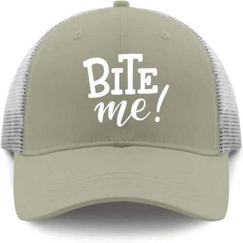 Vista 9 de devor Baseball Cap Bite Me Dad Hat for Women Funny Cap Adjustable