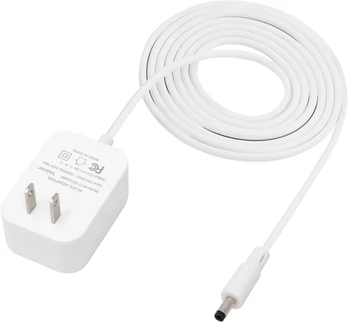 Vista 2 de Adaptador de corriente de 15 W compatible con Amazon Echo Spot, Echo Dot (3ª, 4ª y 5ª generación), Amazon Echo Pop, Amazon Echo Pop Kids (6 pies)