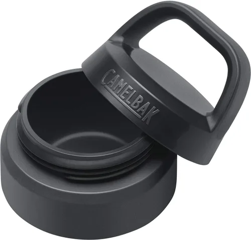 Vista 10 de CamelBak MultiBev - Botella de agua con aislamiento de acero inoxidable y taza de viaje Blanco