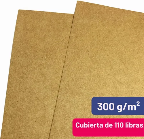 Vista 5 de Cartulina Kraft marrón pesada de 110 libras, cartulina gruesa y pesada, 40