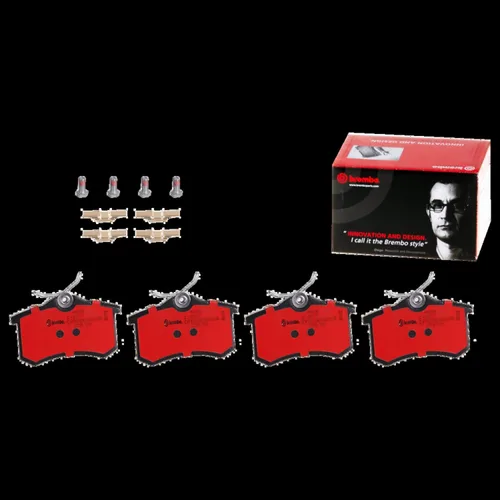 Vista 5 de Brembo Pastilla de freno de disco trasera P85020N