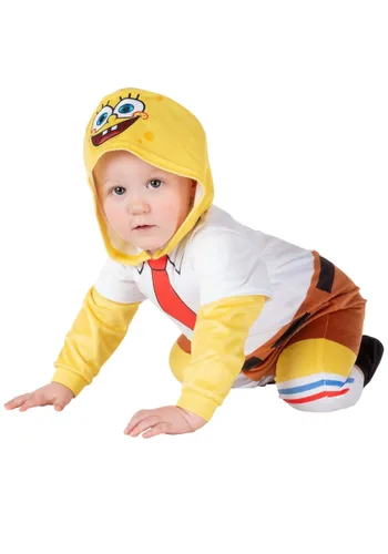 Vista 3 de Disfraz Infantil de SpongeBob SquarePants Multicolor