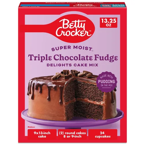 Vista 33 de Betty Crocker, Super Wet - Mezcla de pastel de comida del diablo, 13.25