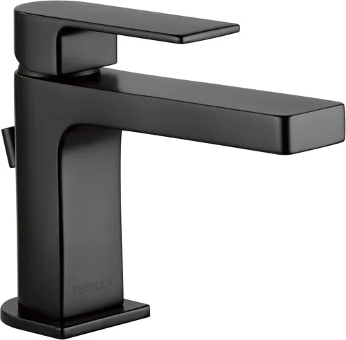 Vista 3 de Peerless Xander - Llave cromada de lavabo de un solo orificio para baño, con una sola manija, montaje de drenaje