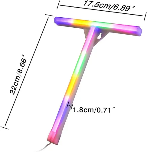 Vista 3 de Letras con luces LED de neón, letreros de marquesina iluminadas, con enchufe USB, funciona con pilas, luz nocturna colorida, letreros con palabras