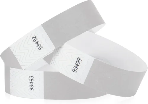 Vista 23 de WristCo Variety - Pack de pulseras de 3/4 pulgadas Tyvek, Paquete variado