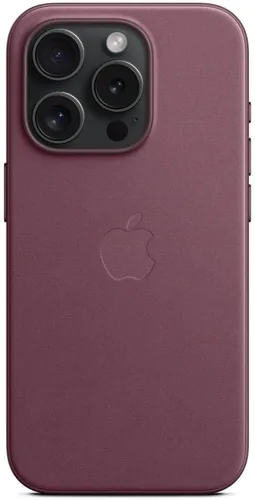Vista 4 de Apple Funda FineWoven para iPhone 15 Pro con MagSafe - Mulberry