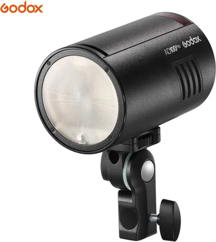 Vista 9 de GODOX AD100Pro Luz de Flash de Estudio en Bolsillo para Fotografía con Pantalla OLED 5800K 1/8000s Sync TTL/Multi/M Flash Integrado 2.4G Wireless X